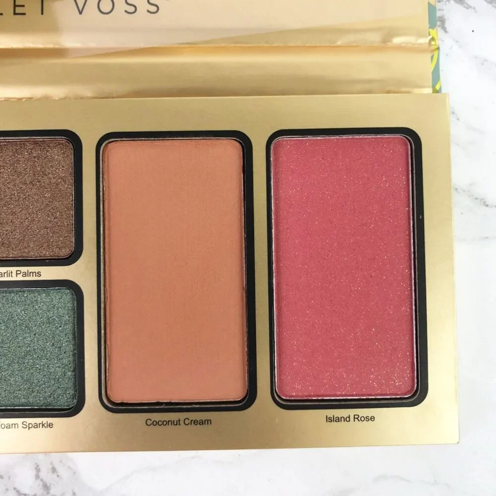 NIB Pretty In Paradise Eyeshadow & Face Palette - Violet Voss